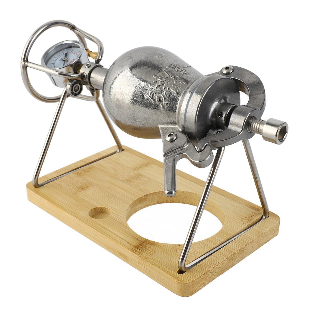 Popcorn Machine Mini 304 Stainless Steel Traditional Manual Popcorn Maker Foe Household
