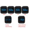 CTDB01 Wireless Calling System with 15 CTT19 Call Buttons and Doorbell Display Receiver for Restaurants Hotels Coffee Shops Bars