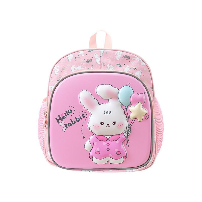 Cat Rabbit Dinosaur Horse Pattern Printing Kids Backpack Breathable Schoolbag