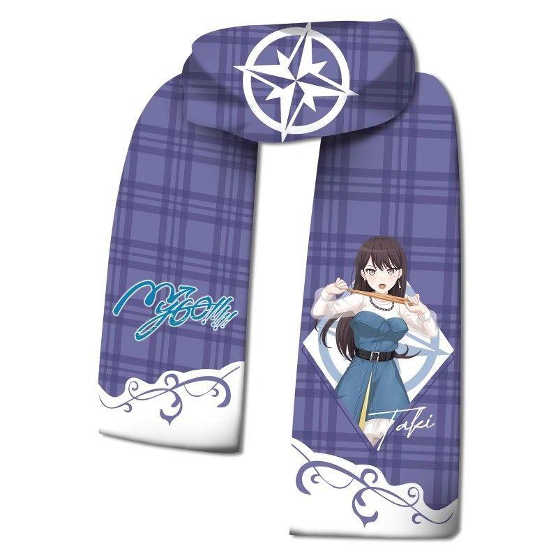 Mygo Anime-themed Scarves for Girls To Keep Warm In Autumn and Winter