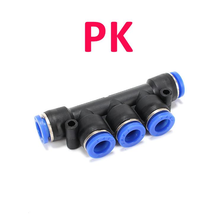Pneumatic Fitting Pipe Connector Tube Air Quick Fittings Water Push In Hose Couping 4mm 6mm 8mm 10mm 12mm 14mm PU PY PK PE PV SA