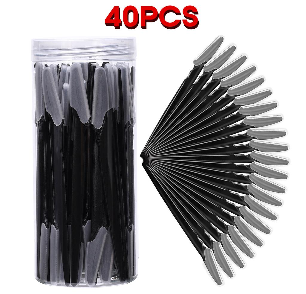Eyebrow Trimmer Black Eyebrow Razor Safe Face Body Hair Removal Shaver Blades Woman Eyebrow Shaping Knife Cosmetic Tools Razors