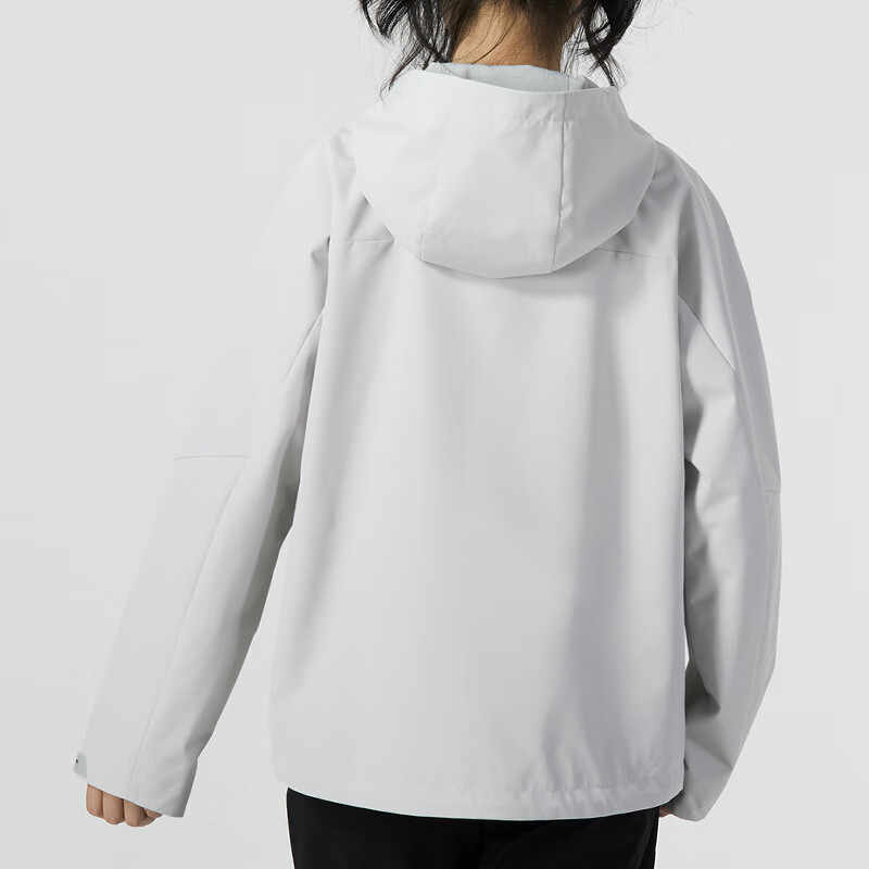 Under Armour Logo Pattern Comfortable Windproof Breathable Zip-Up Hoodie Women Jackets Gray 2360402-009