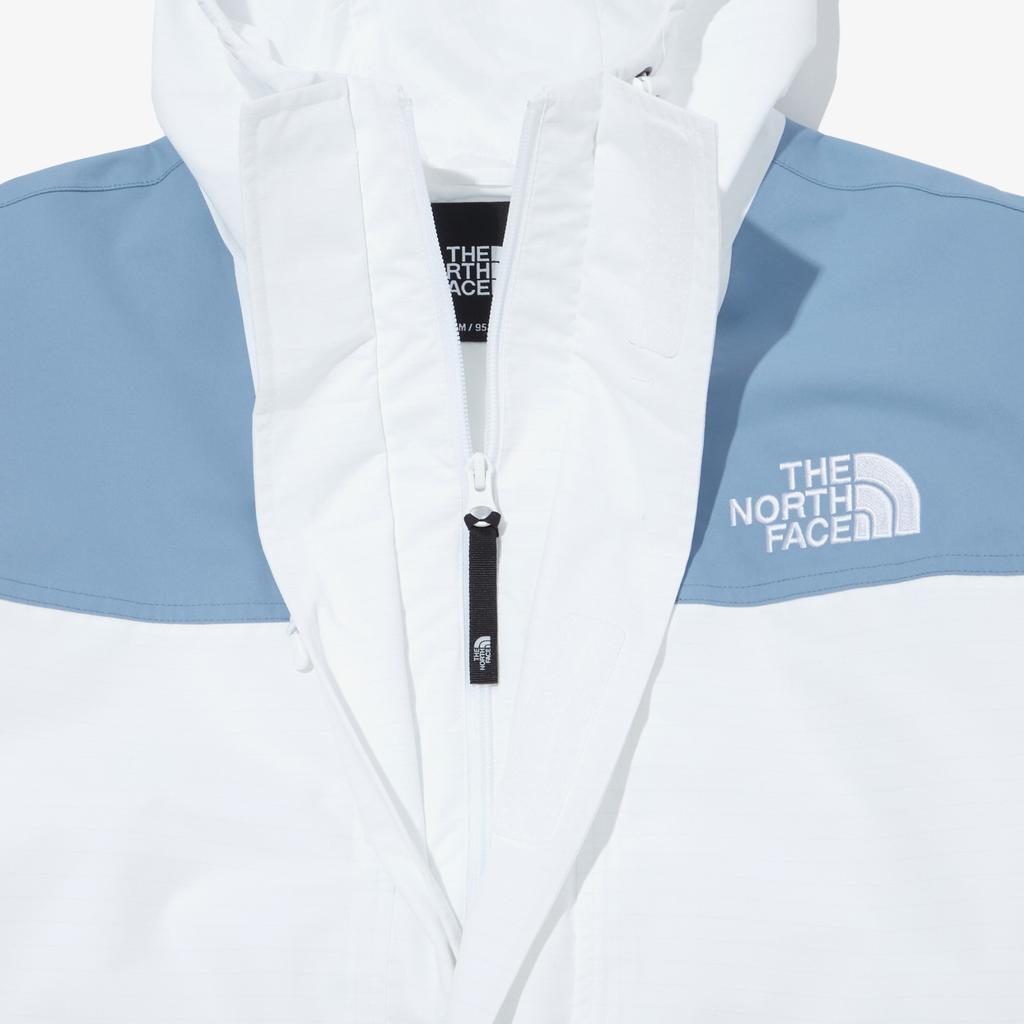 The North Face Hi Mountain Jacket Logo Drawstring Hooded Zipper Jacket Color Block Unisex Jacket NJ2HN09C