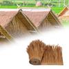 Straw Roof Thatch Panel Palm Thatch Roll Simulation Accessories Ornament Multi Use 39inx20in Grass Skirting Roof for Bar