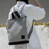 [sasicco] Backbord-Rucksack, Feuerwehr-Sashiko [Traditionelle Mikawa-Baumwoll-Sashiko-Gewebe-TascheRucksack] Rucksack im Tote-Stil