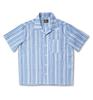 Beullaegpipi Black Pp Open Collar Classic Stripe Shirt
