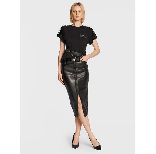 Faux Leather Skirt Babylon R_E00164