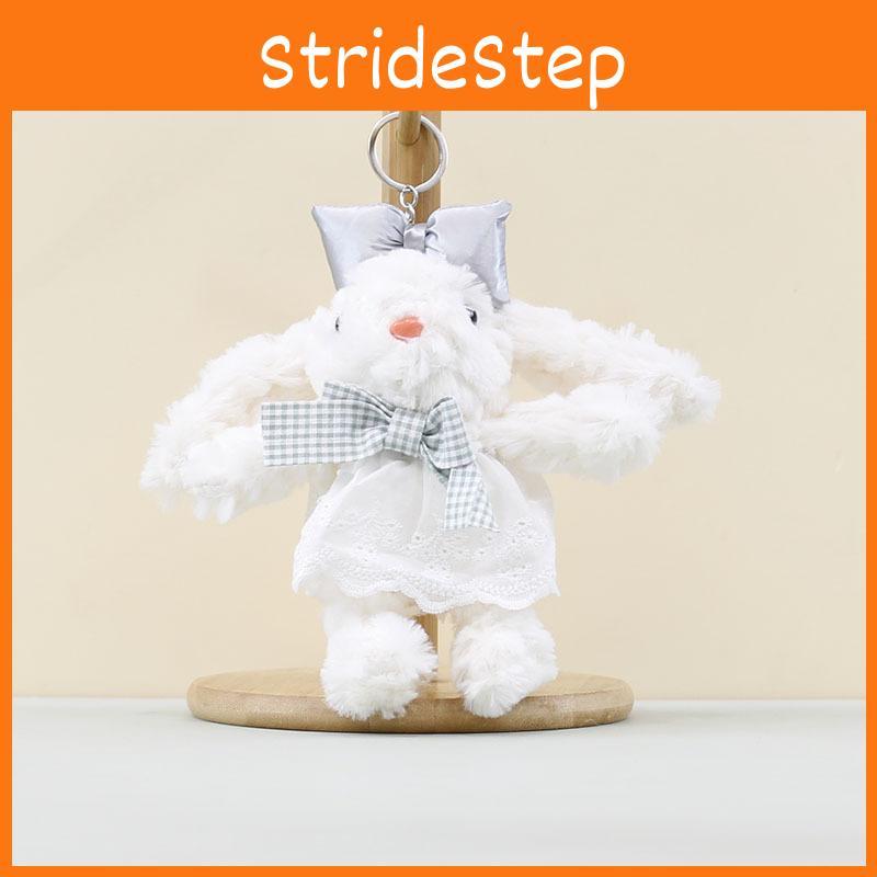 Eared Rabbit Big Stuffed Animal Keychain Plush Toy For Childrens Idea Gift