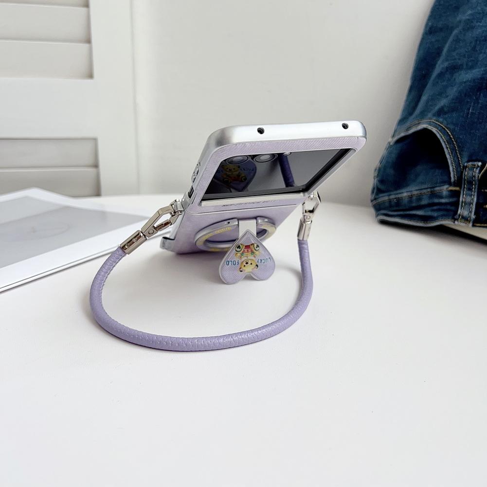 Etui magnetyczne w stylu jeansowym z srebrną krawędzią i bocznym zapięciem dla Motorola Razr 60 Ultra Moto Razr 60 2025 50 Razr + osłona