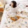 New Waffle Yarn Cotton Children's Summer Quilt Double Layer Yarn Airable Cover