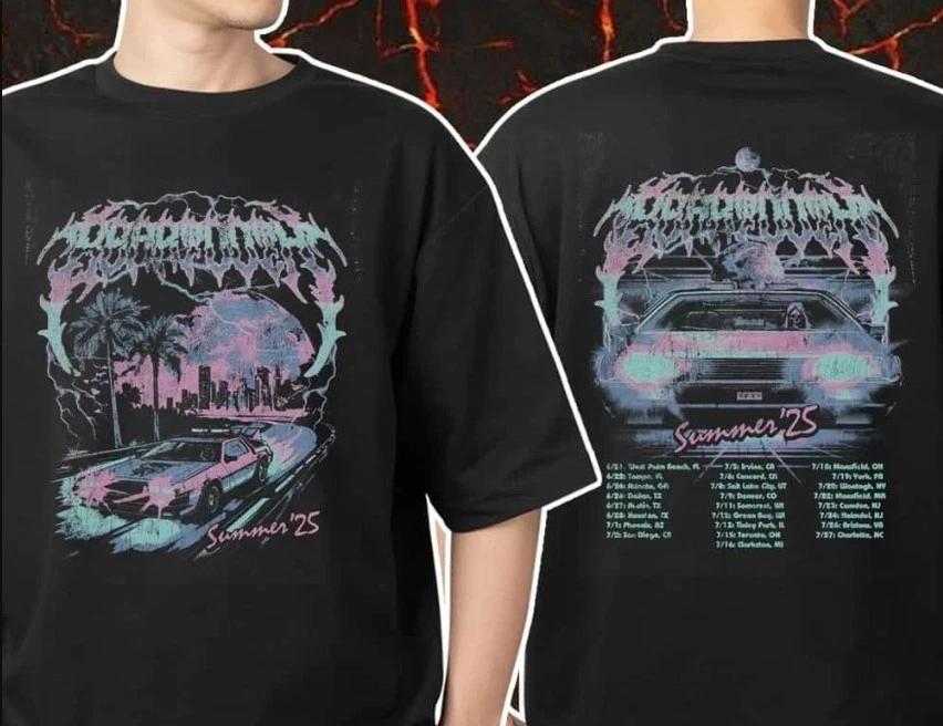 Beartooth Band Summer Of 25 With Tour Dates T-Shirt S