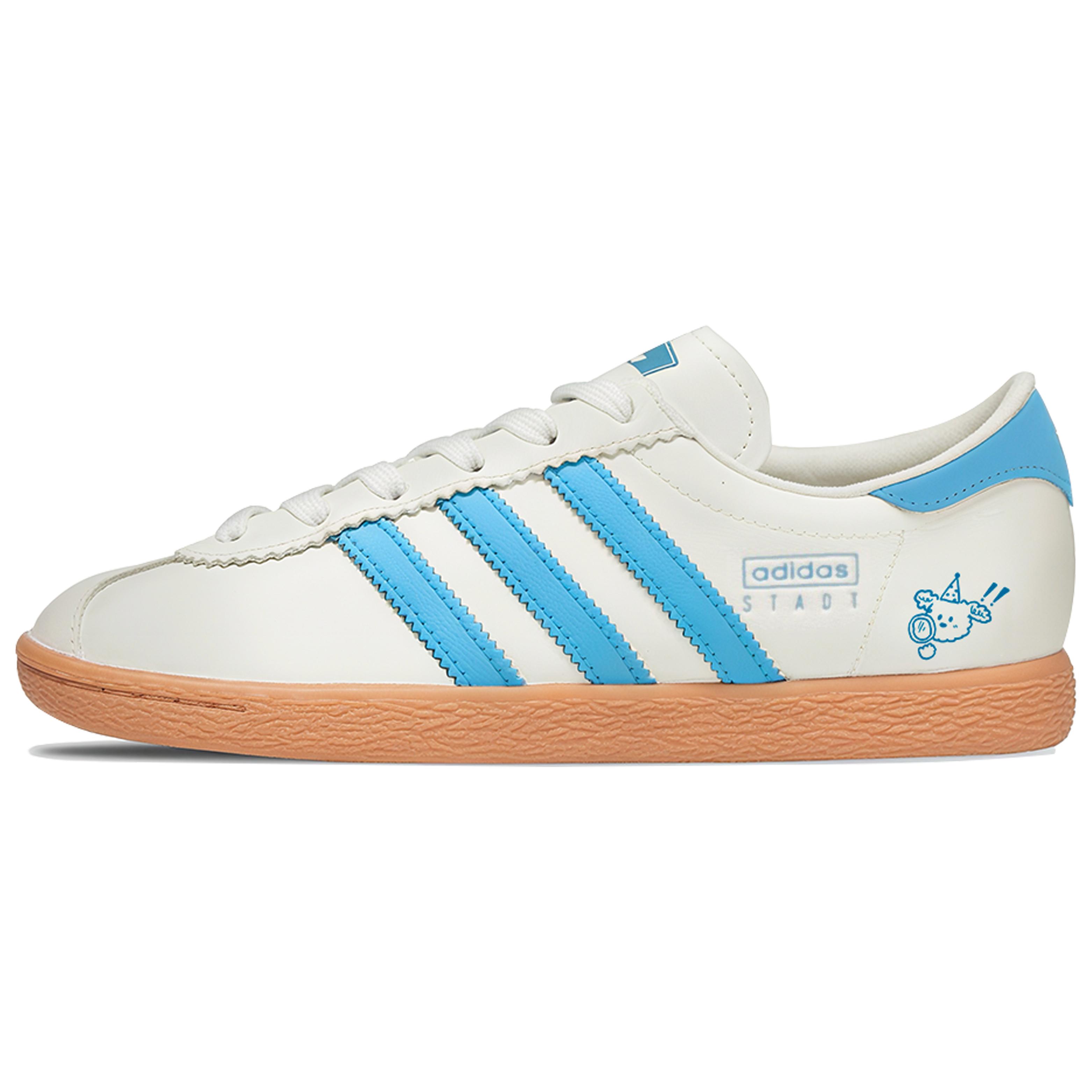 

Adidas Originals Stadt German Army Trainers Unisex White Blue JR9566(Team1466-QD) 45⅓