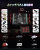 CHELHEAD Switch Panel with RGB Strobe Waterproof Control Universal Circuit Relay System Compatible with UTV and SUVs 12-Gang Backlight, Dimmable,