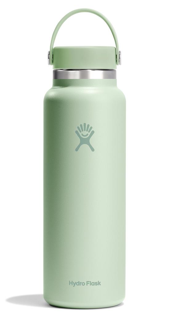 Stainless Steel Bottle Wide Mouth 40oz Aloe Insulated Water Bottle Japanese 1.1L (Authentic Product)