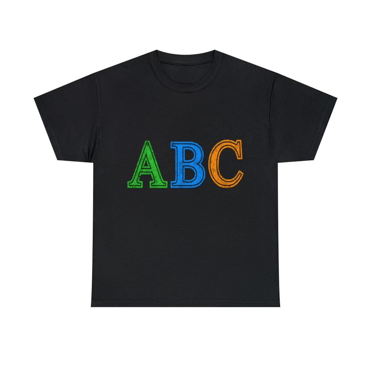ABC Retro Graphic Tee Shirt XL