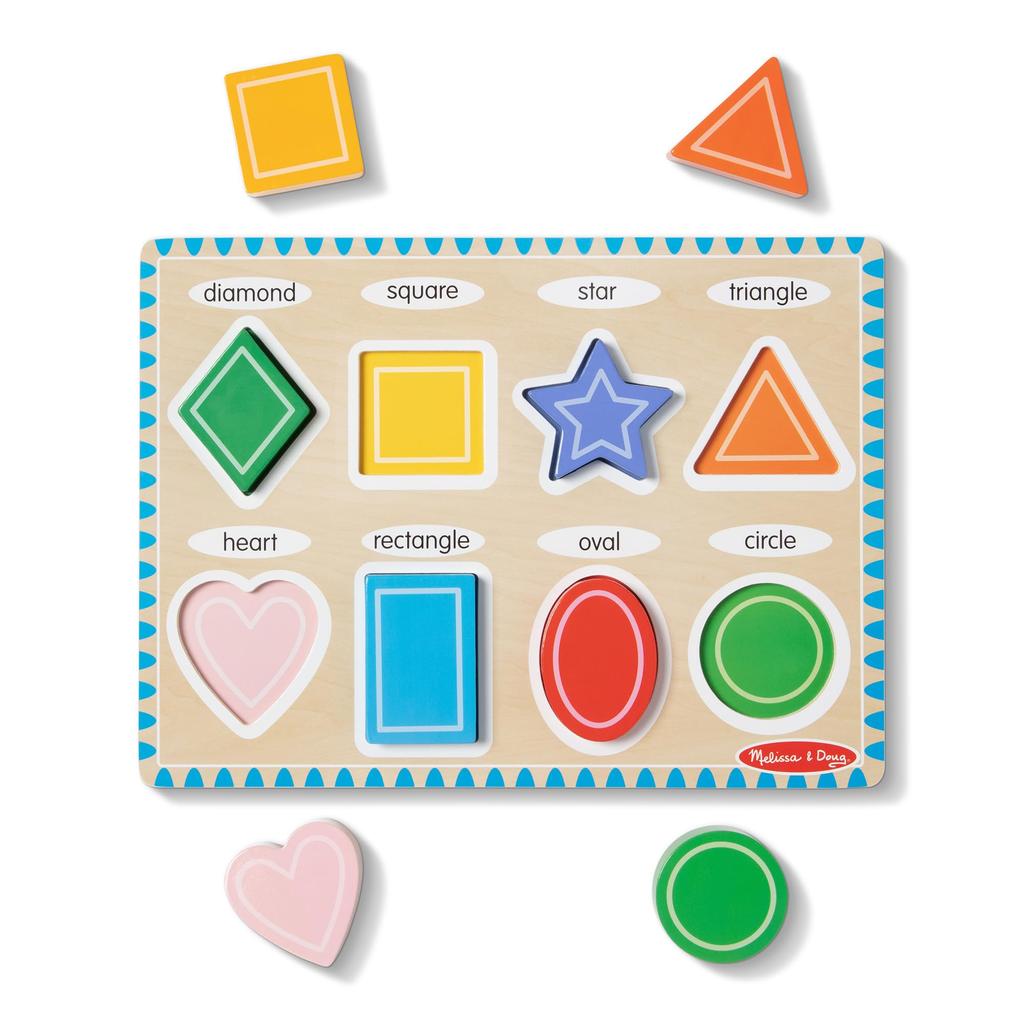 Melissa & Doug Shapes Chunky Puzzle 3730