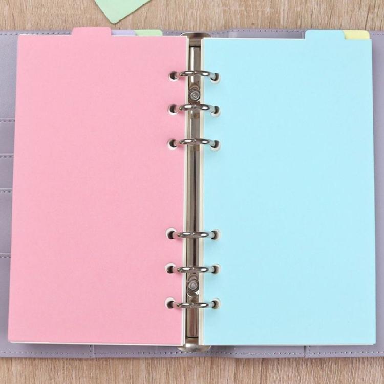 Rainbow Patterned Index Pages For Binders Easy To Rearrange Sections Ideal For Classifying Important Paper