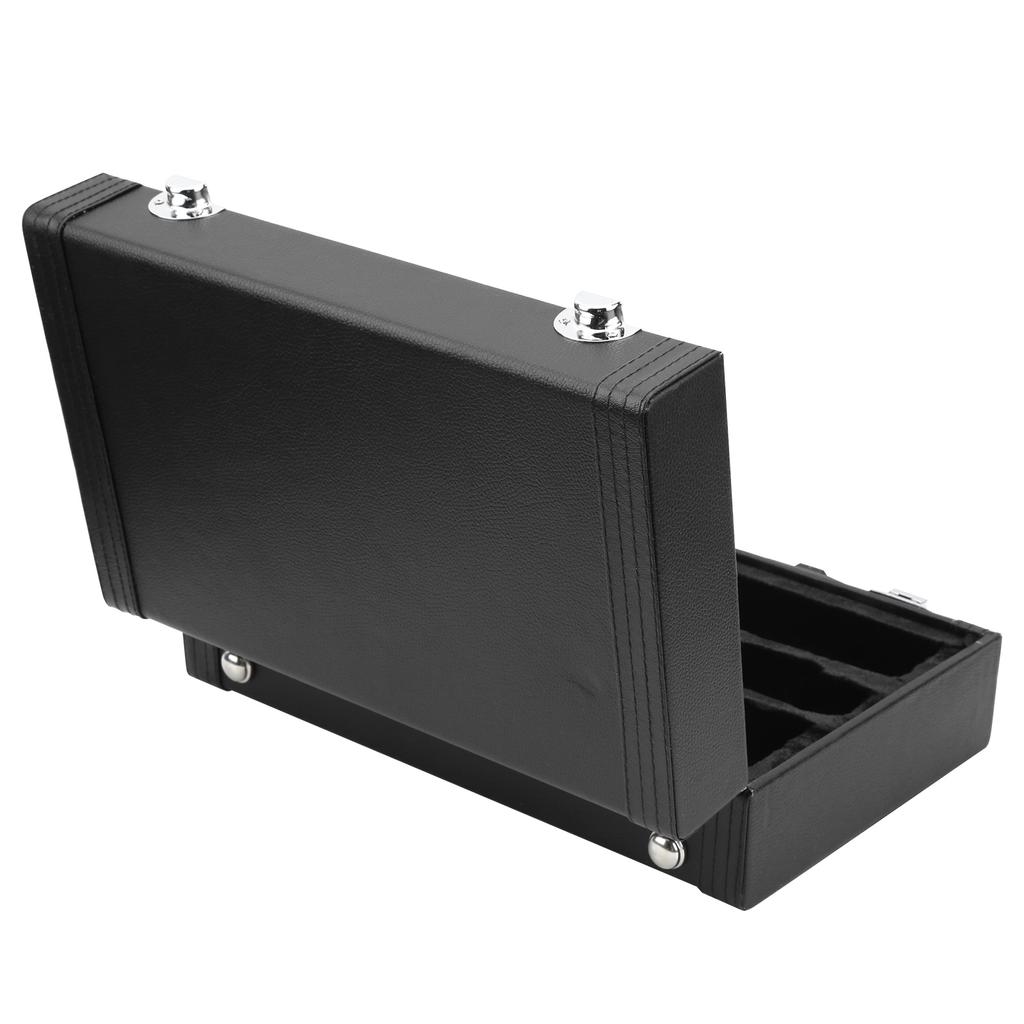 Clarinet Case Faux Leather Waterproof Hard Shell Musical Instrument Accessories IN‑125