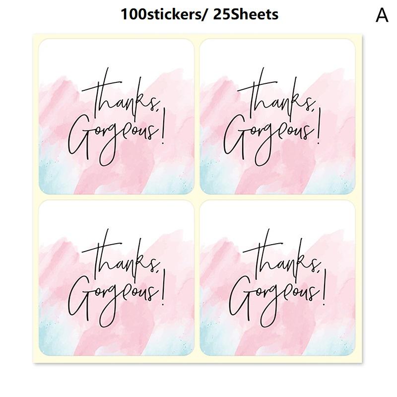 50/100/500ST Tack för din beställning Affärskort Shopping Köp Tack Hälsningskort Uppskattningskort För Små Företag