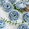 Artificial Flower Silk Peony Stem Combination Outdoor Courtyard Wedding Bridal Bouquet Home Room Holiday wreathDiy Box Decoratio