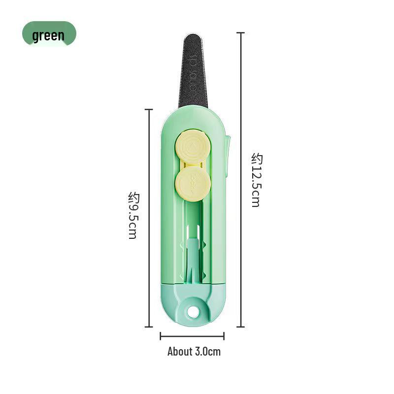 Tragbares magnetisches Cuttermesser - Schnittfest, automatische Rückstellung, verdickter Kunststoff für sicheres Auspacken