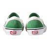 Vans Slip On Turn Fur Splicing Low Top Casual Canvas Skate Shoes Unisex Retro Green VN0A5FCA3JD
