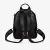 PU Leather Small Square Backpack Simple Mini Bags Women PU Casual Schoolbags  College Students