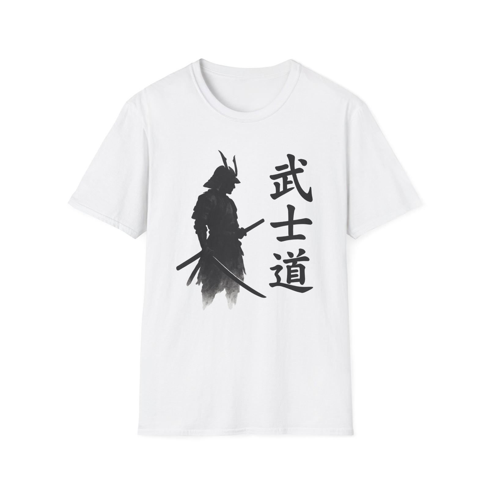 Samurai Warrior Unisex T-Shirt Mens Womens Tees Top, Japanese Samurai Tee, Warrior Graphic Shirt, 2XL