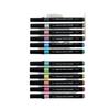 12-Color Metallic Acrylic Marker Set – Premium Shiny Paint Pens for Glass, Canvas, and DIY Crafts