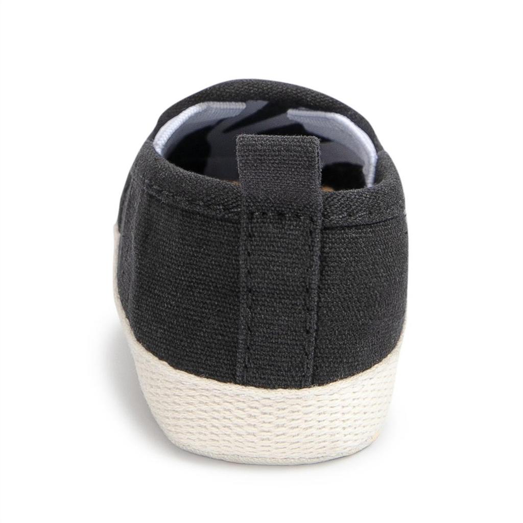 Casual Canvas Slip-On Shoes for Baby Boys, 0-1 Year, Soft Sole, Versatile Style