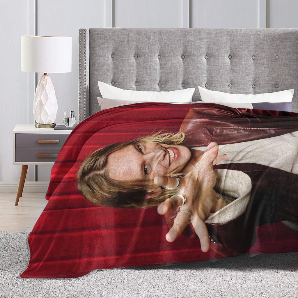 Jamie Campbell Bower Blanket Cozy Soft Throw Blankets for Sofa 50x60 Inch Multi-size Bedspread