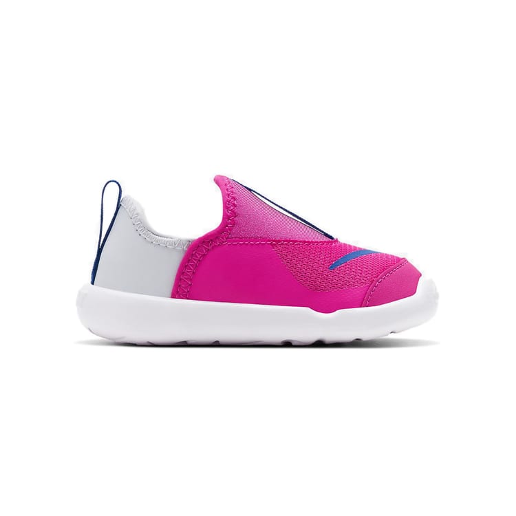 Nike Lil' Swoosh Low top Toddler Shoes Gray Pink Infant And Toddler AQ3113-605