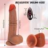 Heating Thrusting Realistic Dildo Vibrator Wireless Remote Layer Silicone Super Big Penis Dildos Sex Toys For Women