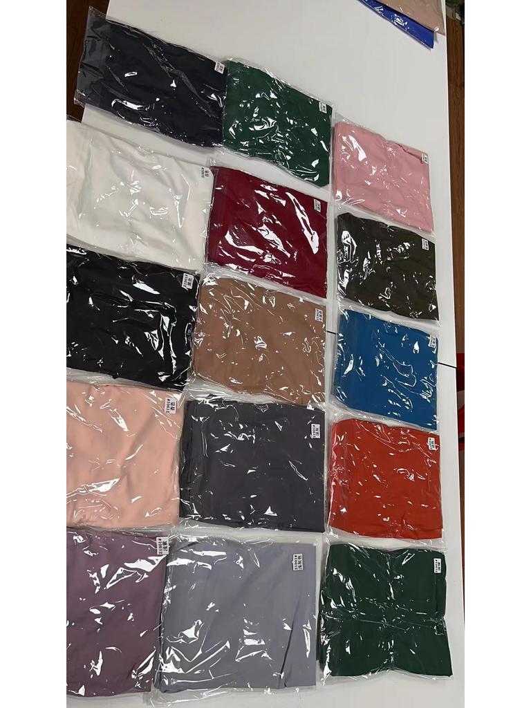 Yiduo Duo Solid Color Comfortable Casual Muslim Headscarf 21901 - Versatile Single Layer Patchwork Design