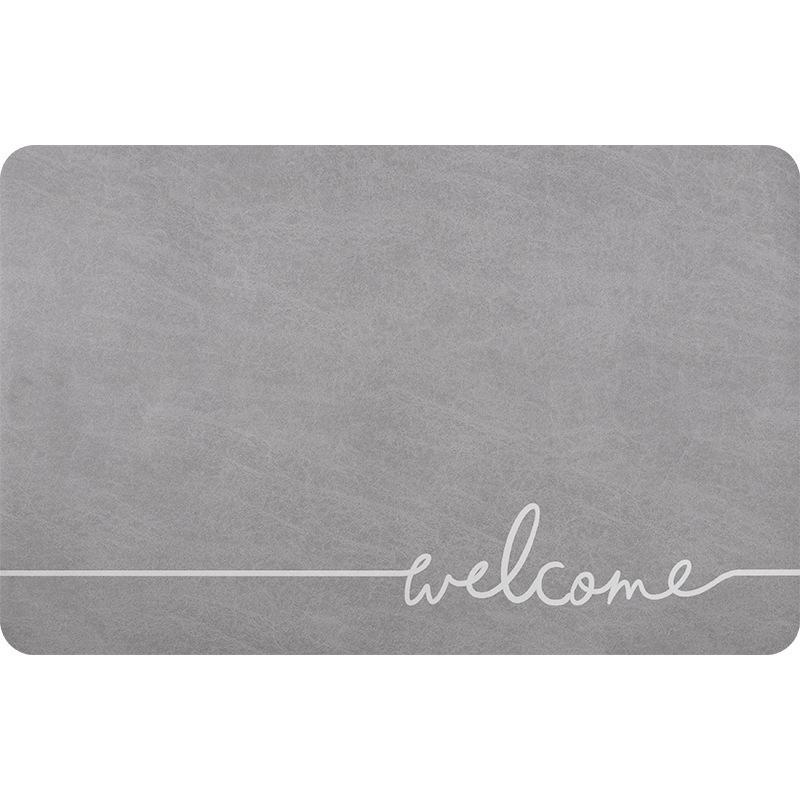 Diatomaceous Earth Non-slip Bathroom Floor Mat - Absorbent, Minimalist, Dirt-resistant Mat