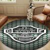Football Elche Crest Design Round mat Home Decor, Chair rug For livingroom,Bedroom, doormat home decor Birthday Gift Christmas Gifts