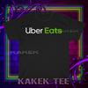 Nova Camiseta Uber Eats Logo Camiseta Engraçada Tamanho P a 5GG