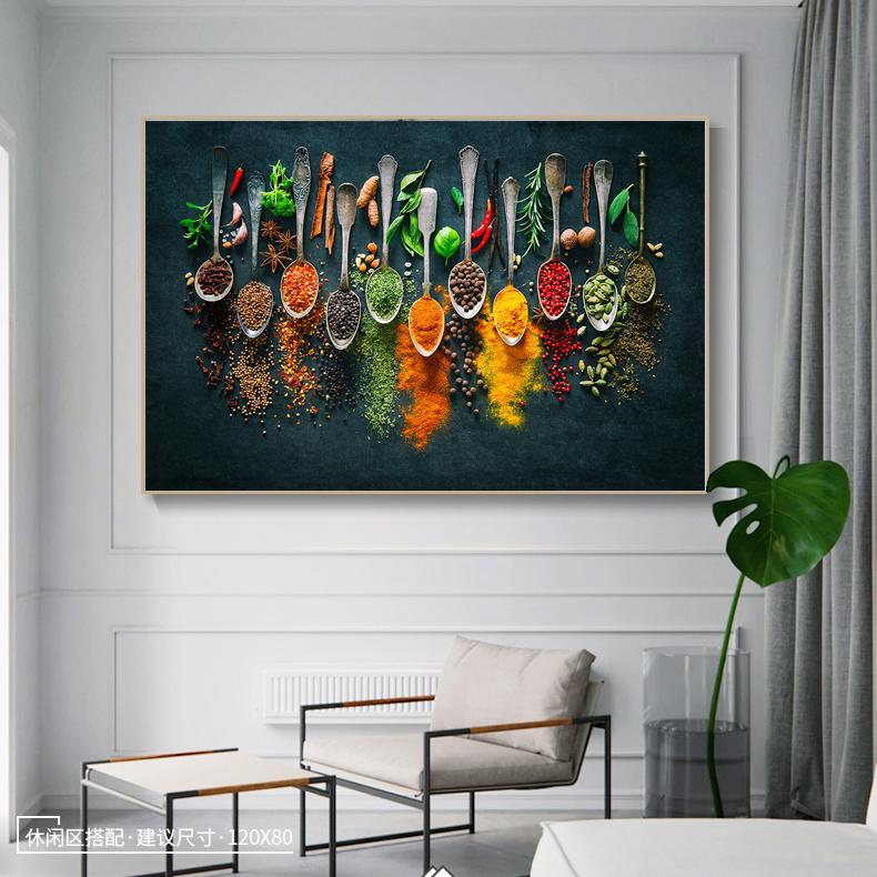 Травы и специи для кулинарии. Постеры и принты на холсте. Кухонная тема. Картины — фото 4