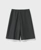 Bellie (W) Edge Cutoff Bermuda Pants - Gray