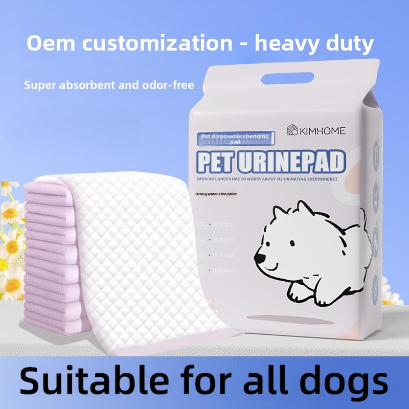 

Dog Training Pads Disposable Thickened Pet Pee Pads Super Absorbent Leakproof Fast Dry for Puppy Dogs Cats Rabbits S 13-17.7 in 100pcs розовый