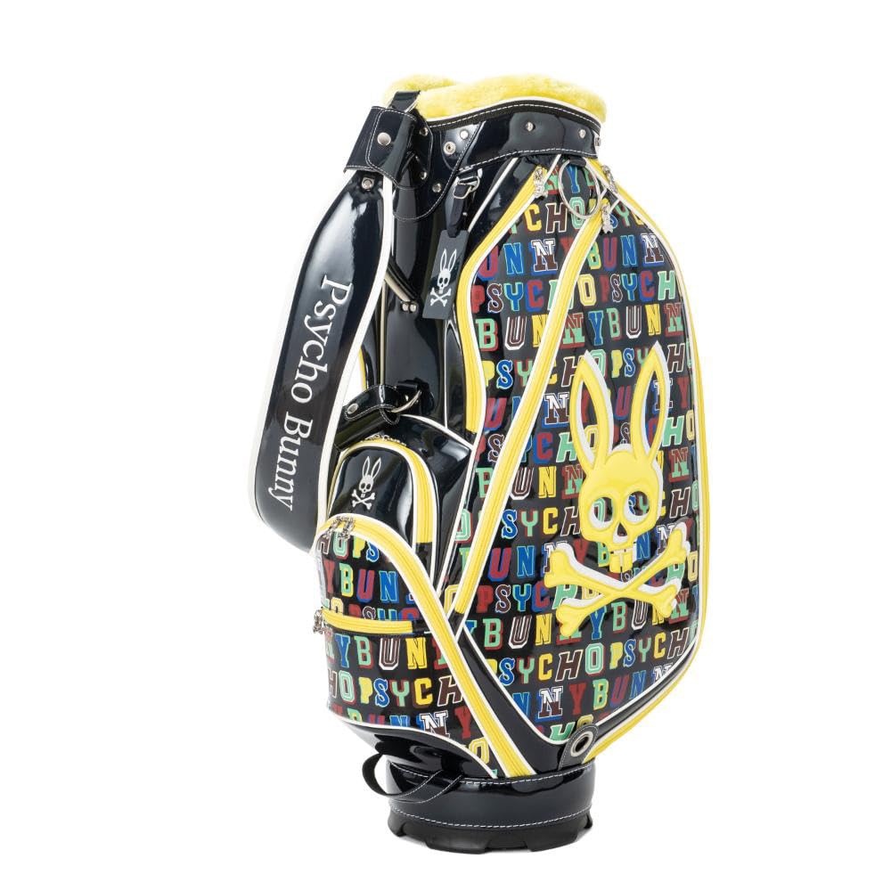 

[Psycho Bunny] Golf Caddy Bag Cart Type 9 Type 5 Division Seasonal Edition PBMG4SC1-Navy (NavyFFMen s)