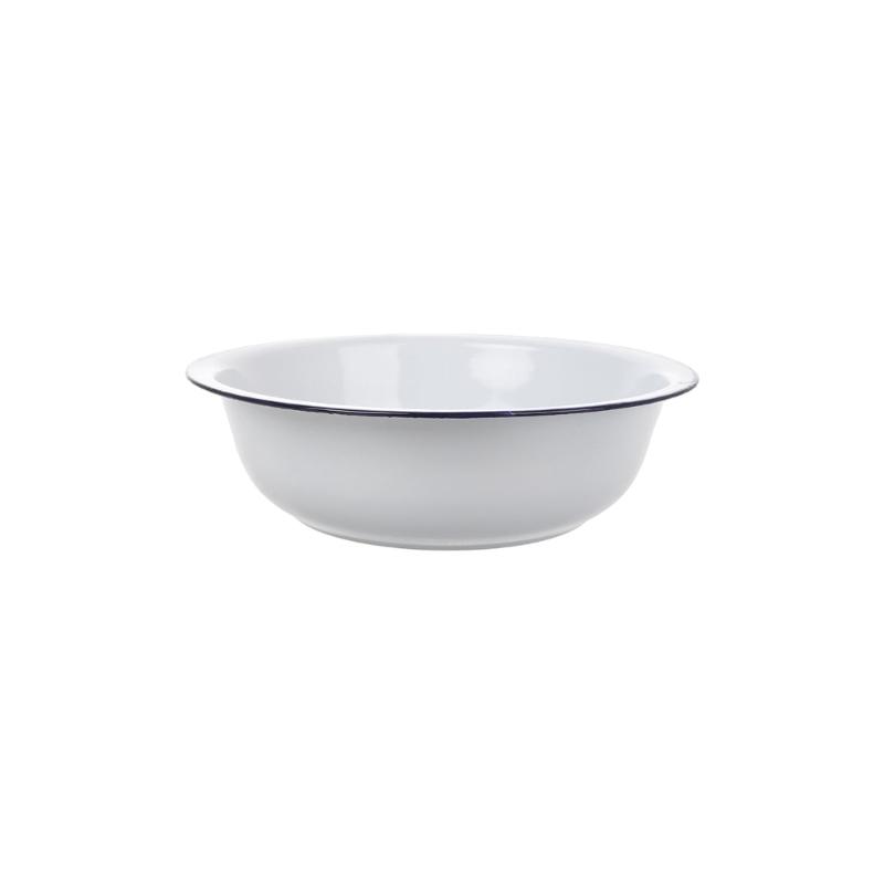 652F Enamel Mixing Basin Hygienic Coating Enamelware Perfect For Modern Households