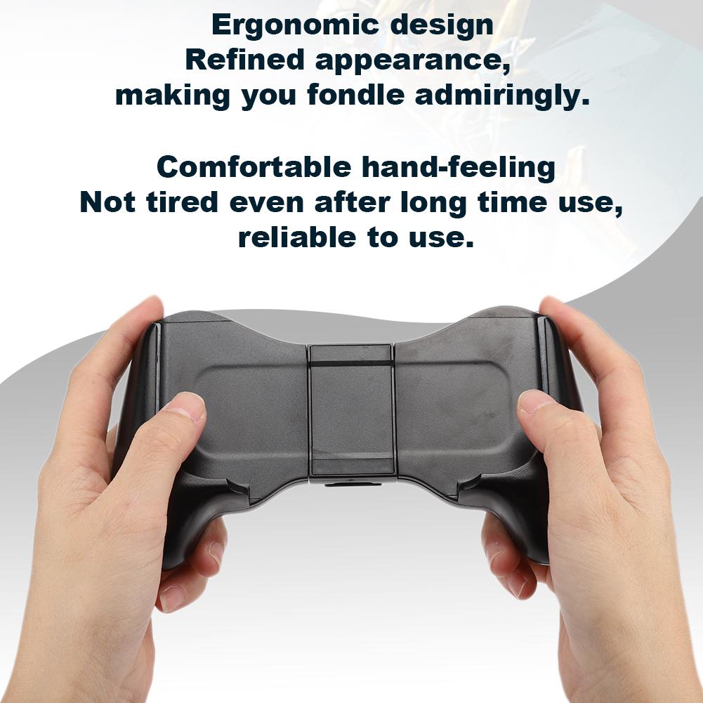 Para  /Console de Jogo Lite Controle Gamepad Pegada Ergonômica para Mão com Suporte