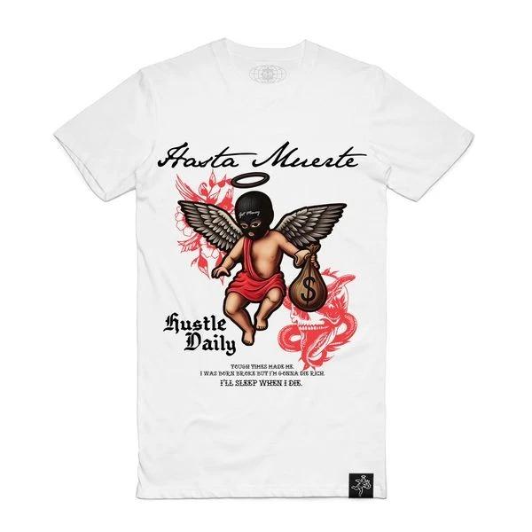 Red Shaded MM Tattoo Original design, street style T-shirt XXXXL