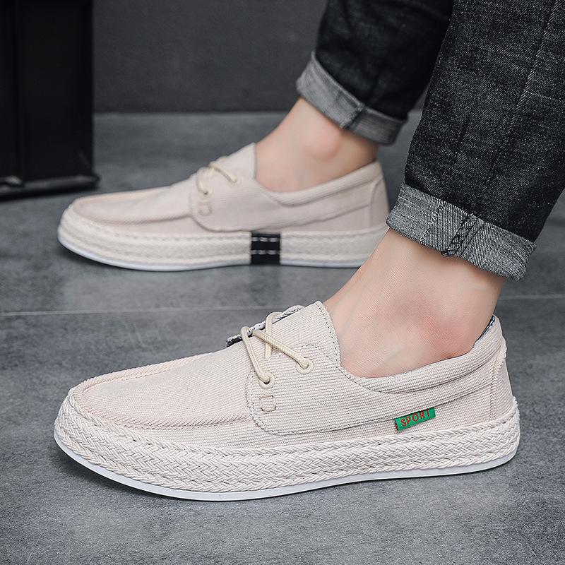 Men Shoes Fashion Casual Shoes for Men Breathable Low Top Cloth Shoes