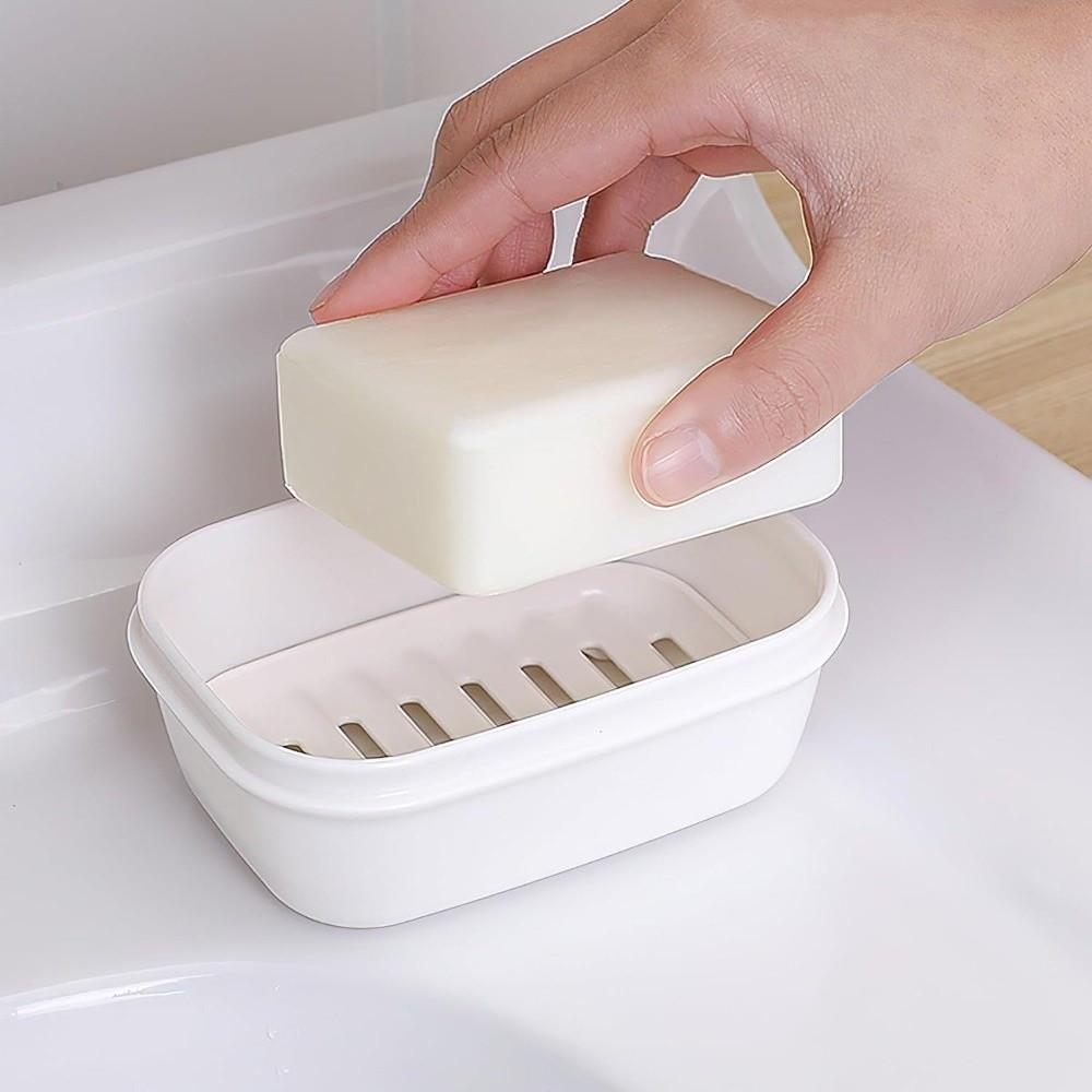Waterproof Leakproof Soap Holder Detachable Soap Dish Keeps Dry Travel Bar Soap Case Camping