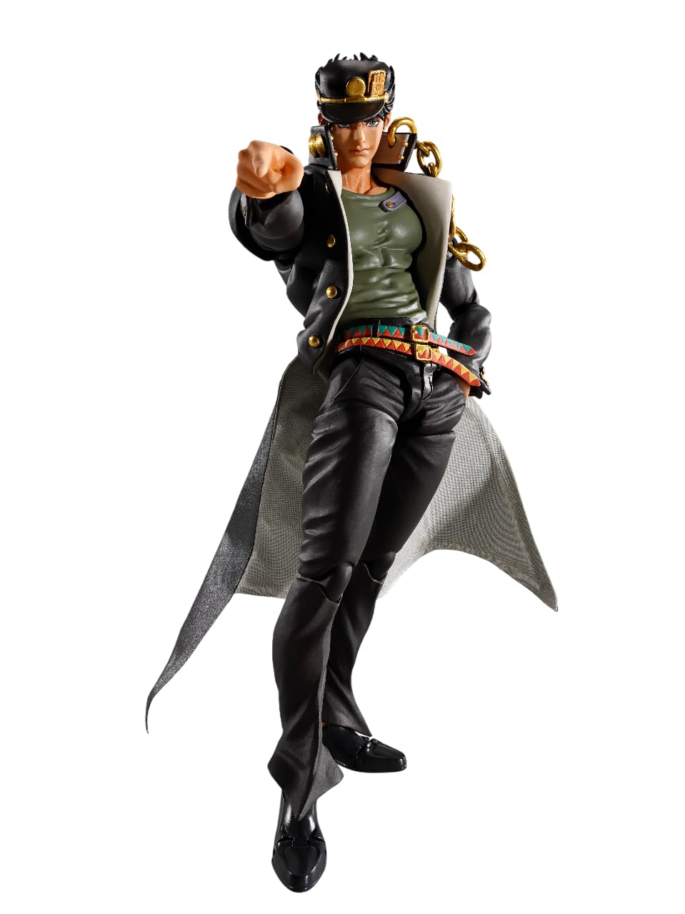 

TAMASHII NATIONS Bizarre Adventure Stardust Crusaders Джотаро Куджо 170 мм ПВХ АБС Ткань Металл Окрашенная Фигурка Действия S.H.Figuarts JoJo s Прибл.. & & &
