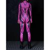 3D Digital Printing Stage Performance Costumes Adults Halloween Events Carnival Theme Party Cosplay Outfit Pretend Game Jumpsuit