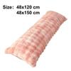 48x120 48x150 Plush Pillowcase Imitation Rabbit Fur Pillow Case New Cushion Cover  Home Decor